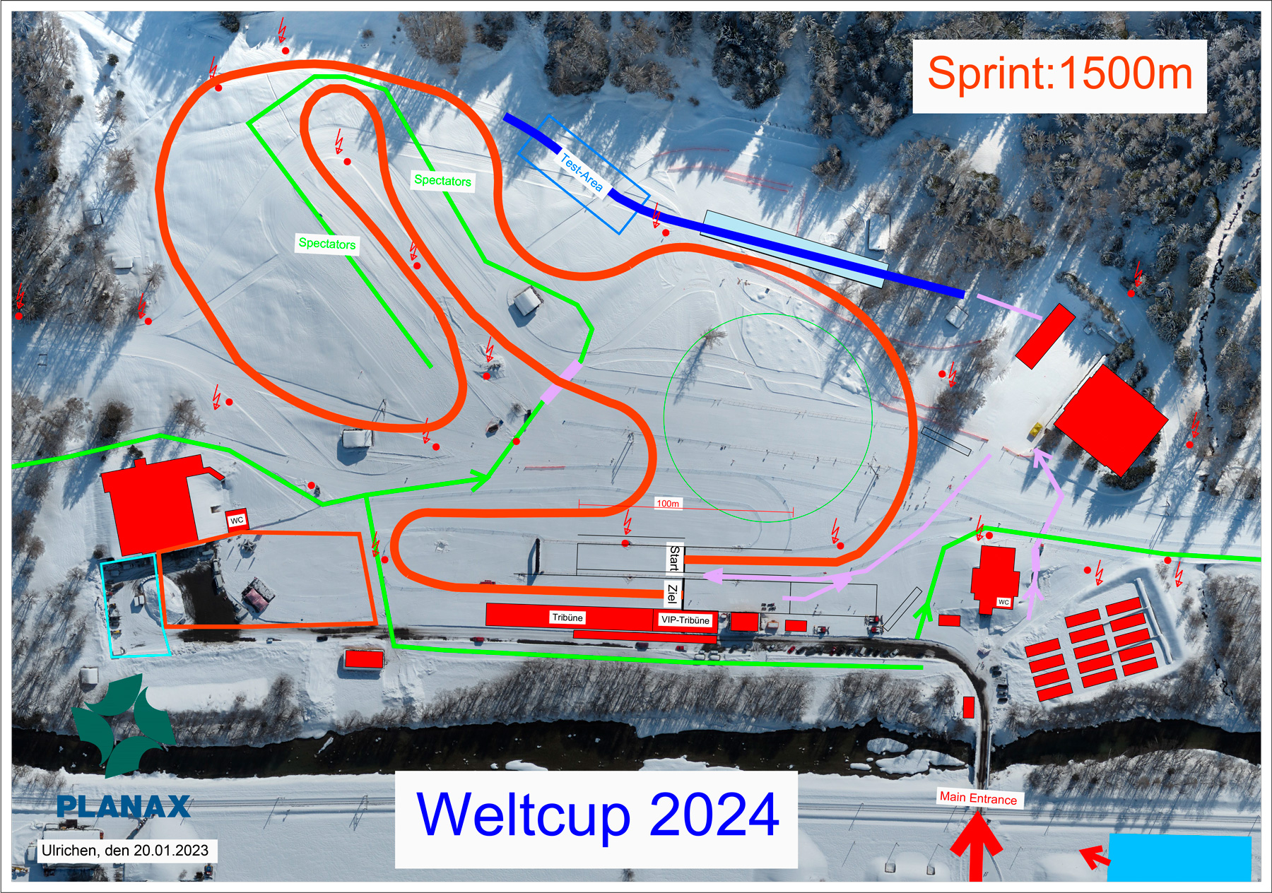 Programm Coop FIS Langlauf Weltcup Goms